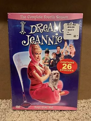 I Dream Of Jeannie - Complete Fourth Season (DVD 2007 4-Disc Set) Brand New! • $4.99