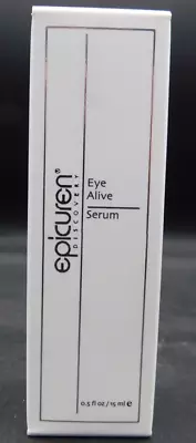 Epicuren Eye Alive Serum 0.5oz After Toner Application Eye Serum Exp: 07/26 New • $38.95