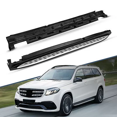 For 2012-2017 Mercedes Benz W166 M ML ML350 GLE Running Board Side Step Nerf Bar • $157.99