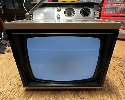 MCM 1969 RCA Victor New Vista Solid State Portable Television With Pop-Up Contr. • $65