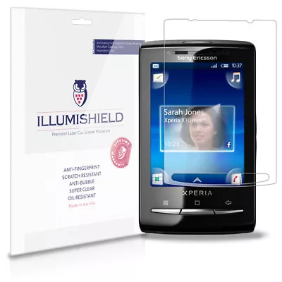 $7.65 • Buy ILLumiShield Anti-Bubble/Print Screen Protector 3x For Ericsson Xperia X10 Mini