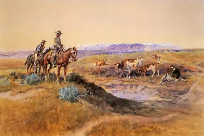 Worked Over By Charles Marion Russell Western Giclee Art Print + Ships Free • $49