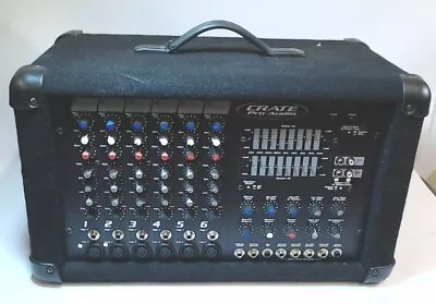 Crate PCM-6+ 1200W Powered Mixer W/6 Channels • $115