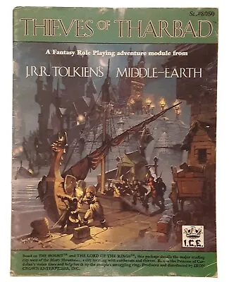 £35.07 • Buy Vintage Thieves Of Tharbad Role Playing ICE MERP #8050 Middle Earth 1985