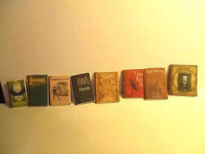 8 Dolls House Miniature Vintage Horror Books • £1.40