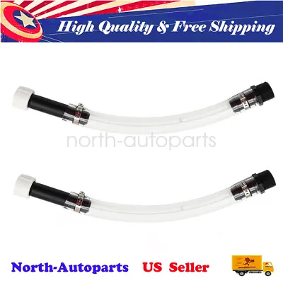 2 Pack Deluxe Fuel Jug Hose Filler Racing Utility Gas Can Kit VP Spout US • $9.12
