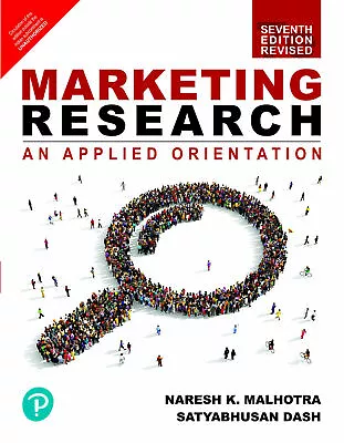 Marketing Research :An Applied Orientation  7th INTL ED  'Free Ship From USA' • $30.11