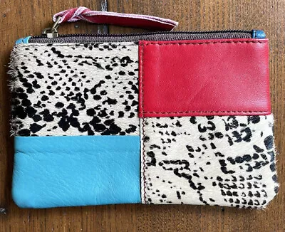 Leather & Hide Coin Purse Wallet By Sokura Barcelona • $15