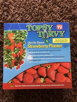 The Original Topsy Turvy Upside Down Hanging Strawberry Vegetable Herb Planter • $19.99