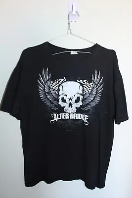 £7.09 • Buy ALTER BRIDGE Skull And Wings Logo, Rock/Heavy Metal Band/Music T-Shirt Size L!
