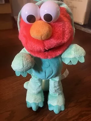 Sesame Street Dino Stomp Elmo 13-Inch Plush Stuffed Animal Sings And Dances • $14.99