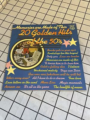  Memories Are Made Of This  20 Golden Hits Of The 50's MFP 50121 Stereo Vinyl LP • £5.99