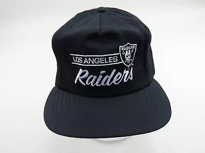 VINTAGE Los Angeles Raiders Hat ANNCO Professional Model Script Snapback NFL  • $143.99