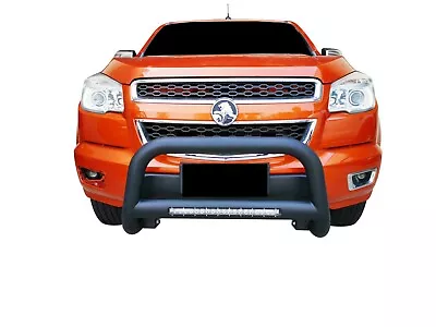 Black Nudge Bar 3  100W LED Light Bumper Guard For Holden Colorado 2012-19 • $399.95