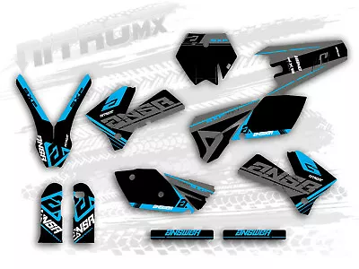 NitroMX Graphic Kit For KTM SX SXF 125 250 450 525 2005 2006 Decals Motocross MX • $159.90