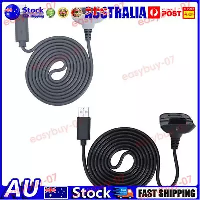$8.23 • Buy AU 1pc Charging Cable For Xbox 360 Wireless Game Controller Joystick