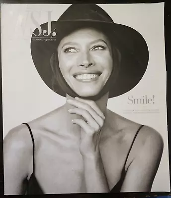 WSJ Magazine March 2016 Christy Turlington Burns Women's Style SMILE No Label  B • $10.36