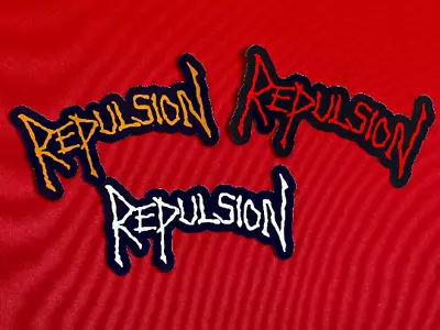 Repulsion Vinyl Decal Layered Sticker Heavy Metal Band Logo Terrorizer Autopsy • $4