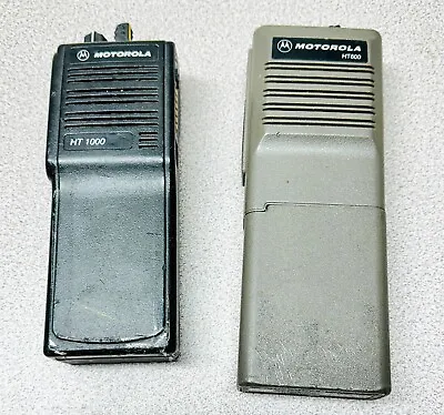 MOTOROLA HT600 & HT 1000 Handheld RF Radio AS-IS UNTESTED FOR PARTS/REPAIR • $30