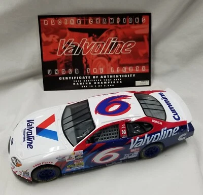 $50 • Buy Mark Martin # 6 Valvoline 1:24 RC Under The Lights LE 2PK With Car Cover