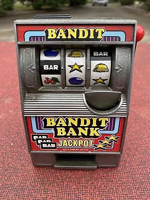 Vintage Bandit Bank Jackpot Slot Machine Style - Hong Kong - Pre Owned • $14.99