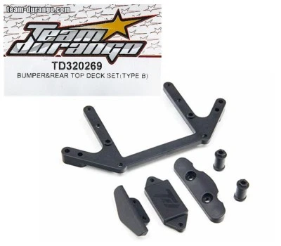 $3.99 • Buy RC Team Durango TD320269 Bumper Rear Deck Type B DEX210 DEST210 DEX210F Buggy 