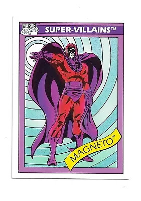 1990 Marvel Universe Rare Toy Biz Magneto PROMO Card MAG3 • $8.99