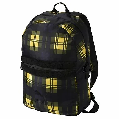 $81.38 • Buy Puma Prime Varsity Backpack Plaid Unisex Bag Navy 075548 01