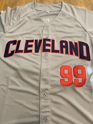 NEW!!! Major League Cleveland Indians Rick Vaughn Wild Thing Movie Jersey • $85