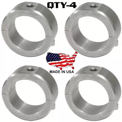 4 - 2 Pc Steel Universal Roll Cage Tubing Bar Clamp 1  With 3/8  Threaded Mount • $97.99