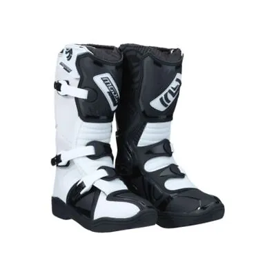 Moose Racing S18C M1.3 MX Childs Lightweight Motocross Boots - White/Black • $89.95