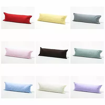 Flannel Large Bolster Pillow - 100% Brushed Cotton Orthopaedic Support Pillows • £10.99