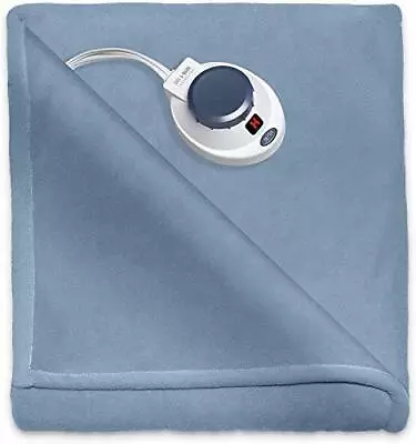 Perfect Fit SoftHeat | Luxury Micro-Fleece Heated Electric Warming Blanket With • $184.90