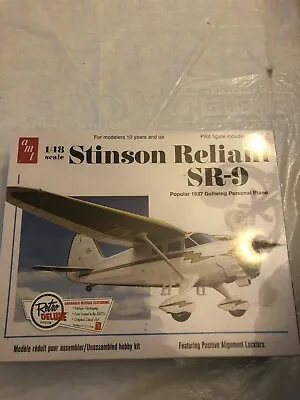 $14.25 • Buy Amt 1/48 Stinson Reliant Sr-9  1937 Gullwing Personal Plane Kit Nib