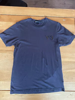 Mens Y3 T Shirt Charcoal Black Sz Small • £25