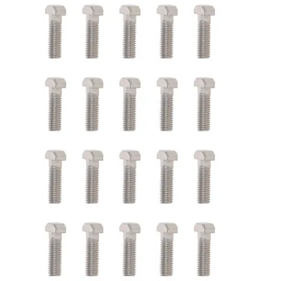 5-20pcs Hammer Head T Bolt Sliding Screw Bolt For Aluminum T-slot Silver Metric • $5.71