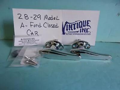 1928 1929 Model A Ford Exterior Door Handles Closed Cars Coupe  Sedan • $79.77