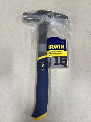 IRWIN 1954889 16 Oz Fiberglass General Purpose Hammer • $17.99