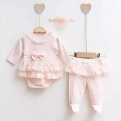 £12.99 • Buy 0-3 Months Miniborn Baby Girl New Pink Tutu Outfit Set - Baby Shower Gift SALE!