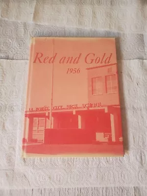 High School Yearbook The Red & Gold La Porte City Iowa Iowa 1956 Annual  • $7.99