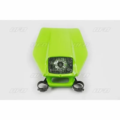 UFO Headlight Motocross Supermoto Enduro Off Road Ghibli 12V 60/55w Green • $105.67