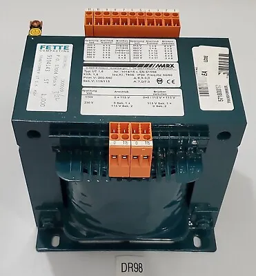 *NEW* Marx UT 16 Transformer Fette 9194143 16kVA 200-550V 50/60Hz + Warranty!  • $450