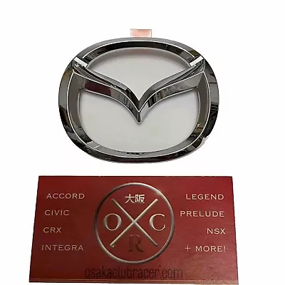 New Genuine OEM Mazda RX-7 Spirt R Rear Emblem Trunk Badge Logo FD3S RX7 Late • $44.44