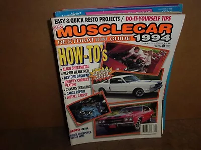 Musclecar Restoration Guide 1994 • $3