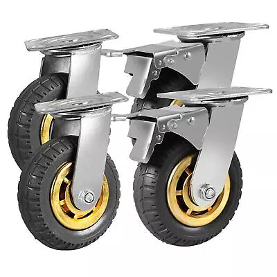 £34.99 • Buy 4 X Heavy Duty 150mm Swivel Castor Wheels 1000KG Furniture/Trolley Casters