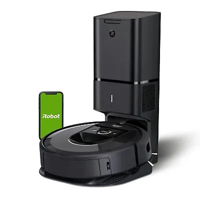 IRobot Roomba I7+ (7550) Robot Vacuum With Automatic Dirt Disposal - I755020 • $289.99