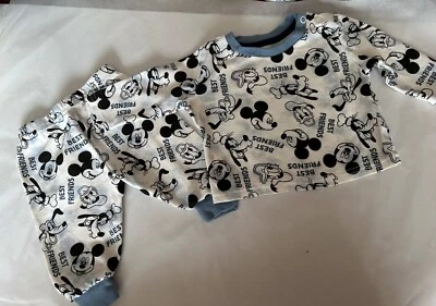£2.50 • Buy BNWOT Baby Boys 0-3 Months Disney Mickey Mouse Top And Leggings Outfit