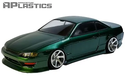 RC Body Car Drift Touring 1:10 Nissan Silvia S14 Kouki Style APlastics New Shell • £43.43