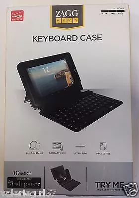 Zagg Keyboard Case Folio ELLIPSIS 7 Tablet Bluetooth Protective Stand Ultra-Slim • $18.99
