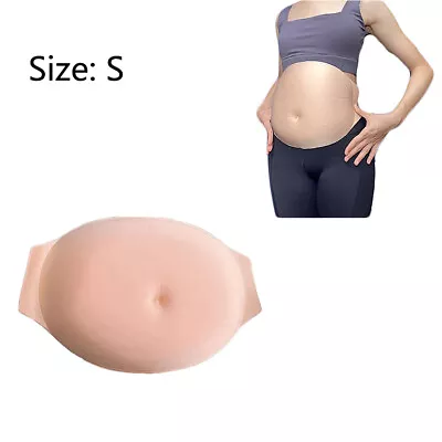 Fake Belly Sponge Artificial Pregnancy Baby Lifelike Tummy Bump Actor Props • £17.23